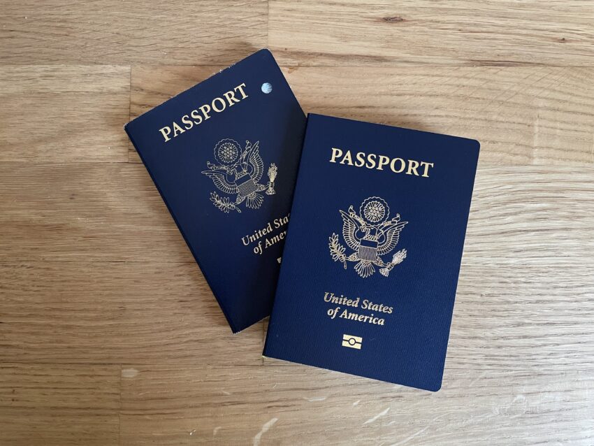 Two US passports